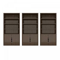 Ensemble de 3 bibliotheques-armoires Rivington Modern 40