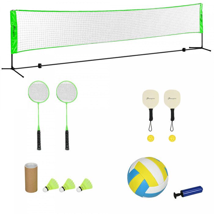 Soozier Ensemble De Filet De Badminton, De Volley-ball Et Pickleball