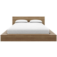 Kanso Lit a Plateforme Basse avec Tete de Lit