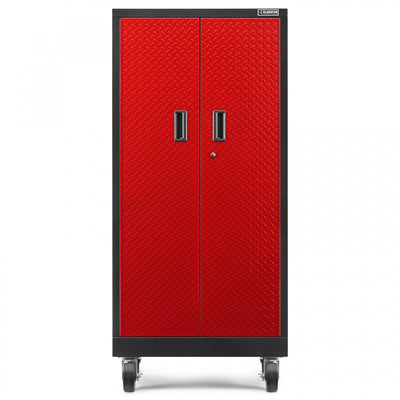 Gladiator Premier Tall Gearlocker - Red Tread|Armoire haute GearLocker de série Premier de Gladiator - bande de roulement rouge