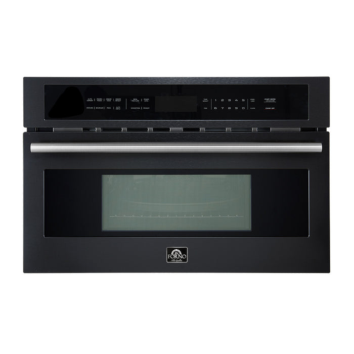 Four a micro-ondes encastrable a convection noir Oliena 30 pouces, 1,6 pi³ - FMWDR3093-30BLK