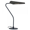 Lampe de table Cassie de Dainolite avec fini noir mat et 1 ampoule incandescente