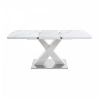  Table a manger rectangulaire moderne Lennon extensible de 47,24