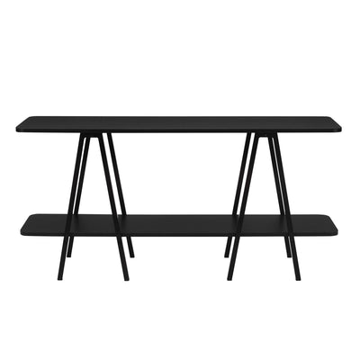 Celine Contemporary Modern 47" Console Table in Black | Console moderne contemporaine Celine 47" en noir