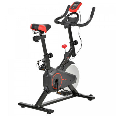 Soozier Upright Exercise Bike Indoor Bicycle Cardio Workout Cycling Machine Fitness Equipment For Ho|Soozier Velo D'exercice Vertical Velo D'interieur Cardio Workout Cyclisme Machine Equipement De Fitn