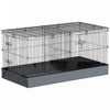 Cage Pour Cochons D'inde, Dessus Amovible, 2 Zones Separees