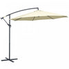 Outsunny Parasol De Patio Creme