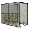 Outsunny Cage de Culture, Grande Tente de Protection pour Plantes, Noir