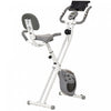 Soozier Velo D'exercice Pliant Avec Resistance Magnetique A 8 Niveaux, Gris
