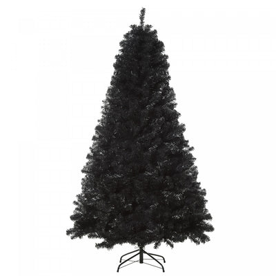 Homcom 6ft Artificial Christmas Tree With 928 Realistic Branch Tips|Homcom Arbre De Noel Artificiel De 6 Pieds 928 Branches Realistes