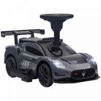 Qaba Voiture Electrique Sous Licence Maserati Gt2 6 V Pour Enfants, Alimentee Par Batterie, Avec Ran