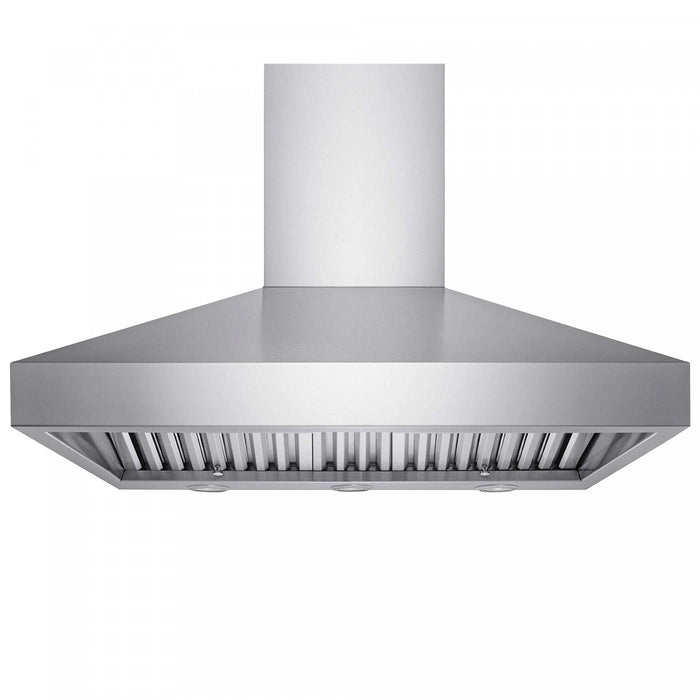 Hotte de cuisine murale Victory de 48 pouces 750 CFM en acier inoxydable