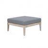 Pouf de terrasse Summerlyn en tissu pour l’intérieur et l’extérieur - naturel