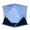 Abri De Peche Sur Glace Outsunny 2/3/4/5 Personnes Tente De Peche Sur Glace Isolee Pop-up Etanche Portable Cabane De Glace Avec Sac De Transport