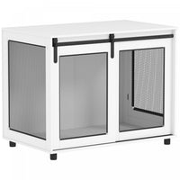 Pawhut Meuble Pour Cage De Chien, 39