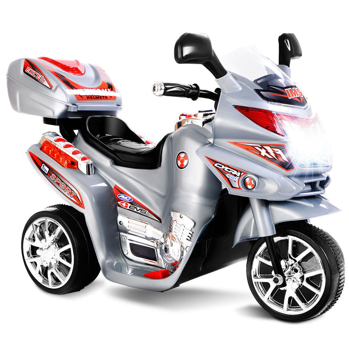 Moto Electrique A 3 Roues Pour Enfants Alimentation Par Batterie 6v Jouet Electronique