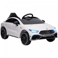 Qaba Mercedes-amg Cla 45 Voiture Electrique 12 V Sous Licence Pour Enfants Alimentee Par Batterie Av