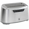Grille-pain Kenmore Elite à fentes longues pour 4 tranches avec éjection automatique, acier inoxydable - KKELST4SS
