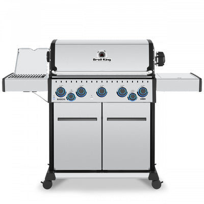 Broil King Baron S 590 Pro IR 5-Burner 45,000-BTU Propane Gas BBQ - 678344 Grill | Broil King Baron S 590 Pro IR 5-bruleurs 45 000 BTU Barbecue a gaz propane - 678344