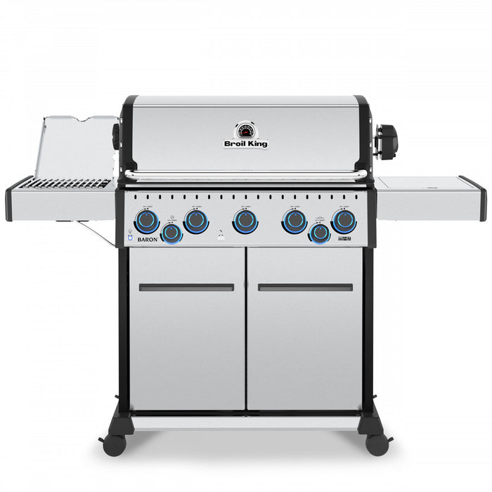 Broil King Baron S 590 Pro IR 5-bruleurs 45 000 BTU Barbecue a gaz propane - 678344