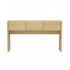 Console moderne Linda en chene naturel
