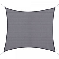 Outsunny 10 Pi X 10 Pi Carre Auvent Voile De Soleil Ombre Jardin Couverture Uv Protecteur Exterieur