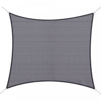 Outsunny 10 Pi X 10 Pi Carre Auvent Voile De Soleil Ombre Jardin Couverture Uv Protecteur Exterieur
