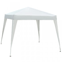 Outsunny 8' X 8' Pop Up Canopy Tente Pliable Pour L'exterieur Avec Sac, Gris