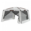 Outsunny Tente Moustiquaire, 12' X 12', Protection Uv50+, Blanc
