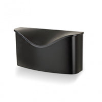 Boîte aux lettres Postino de Umbra en acier pour l’extérieur - noire