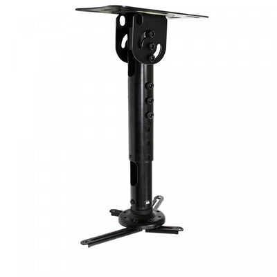 Kanto P301 Universal Projector Ceiling Mount for Sloped Ceilings (15-inch to 18-inch extension), Black Tv Mount | Support de plafond universel pour projecteur Kanto P301, compatible avec les plafonds inclines (extension de 38 a 46 cm), noir