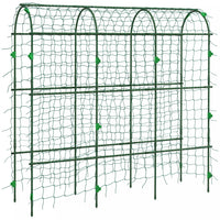 Treillis De Jardin Outsunny Pour Plantes Grimpantes A L'exterieur, 6 Pieds De Haut