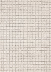 Tapis Oslo White a grands galets, 7'10\" x 10'6\"