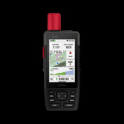 Garmin GPSMAP H1i Plus Satellite Handheld with inReach - Adventure Communicator, SOS Messaging, Voice Control, Global Iridium Network, LiveTrack Sharing