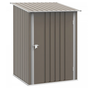 Outsunny Remise De Jardin 3,3 Pi X 3,4 Pi Avec Porte Verrouillable, Brun