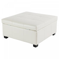 Liam Ottoman Coffre Carre Large de 34,25