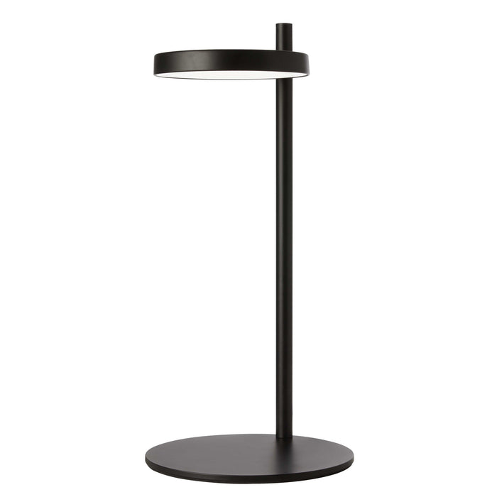Lampe de table Fia de Dainolite avec fini noir mat et 1 ampoule à DEL