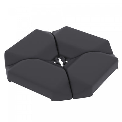 Outsunny 4PCs Cantilever Umbrella Base Weights for Offset Banana Parasol