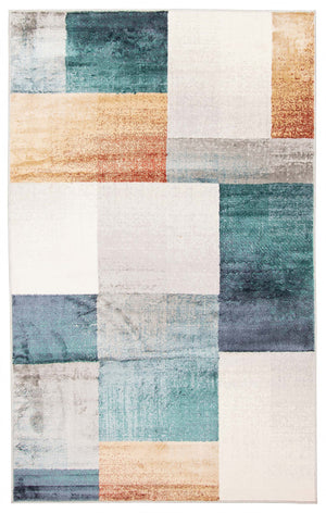 Carpette Rylie multicolore - 5 pi 0 po x 8 pi 0 po