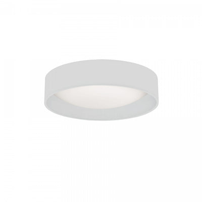 Dainolite Cfled Flush Mount 11" White Shade Lamp|Plafonnier affleuré Cfled de Dainolite de 11 po avec abat-jour blanc