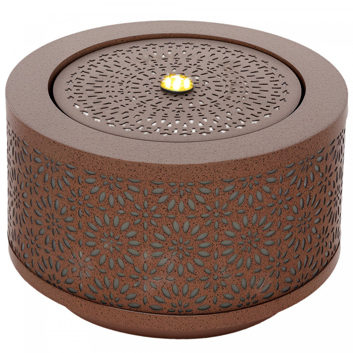 Outsunny Fontaine D'exterieur Avec Lumieres Led Fontaine Cascade De Jardin