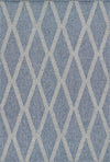 Tapis Transitionnel Cypress 6'6\" x 9'0\" en Bleu