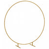Outsunny 6.6ft Or Arc De Mariage Rond Support De Fond Pour La Fete