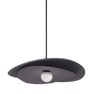 Dainolite Paven LED Pendant 12w Matte Black Lamp|Luminaire suspendu Paven de Dainolite avec fini noir mat et ampoule à DEL de 12 W