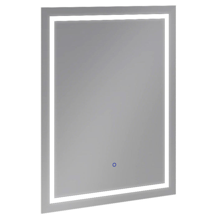 Miroir Frielle de 32 po argenté