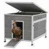 Maison pour Canards et Poules en Bois pour 3 a 6 Volailles