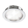 Lampe en forme de disque Cree de Dainolite à faisceau lumineux de 40°, avec fini blanc, ampoule à DEL de 4 W, entrée de 24 VCC, IRC80+ et 3 000 K