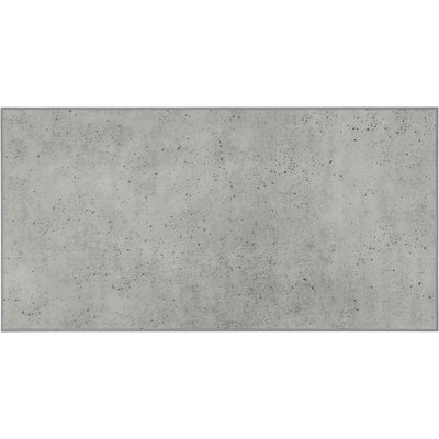 Smart Tiles Peel and Stick 2-Sheet 23 x 12 Backsplash - Blok Grey|Dosseret Smart Tiles peler et coller 23 x 12, 2 feuilles - Blok Grey