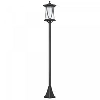 Outsunny Lampadaire Solaire De 50 po, Lampadaire Exterieur A LED Ip44
