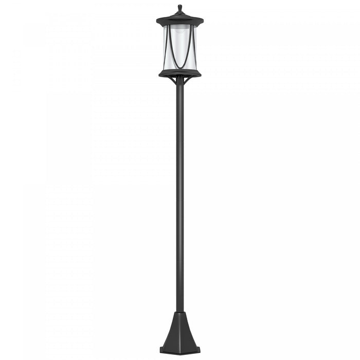 Outsunny Lampadaire Solaire De 50 po, Lampadaire Exterieur A Led Ip44